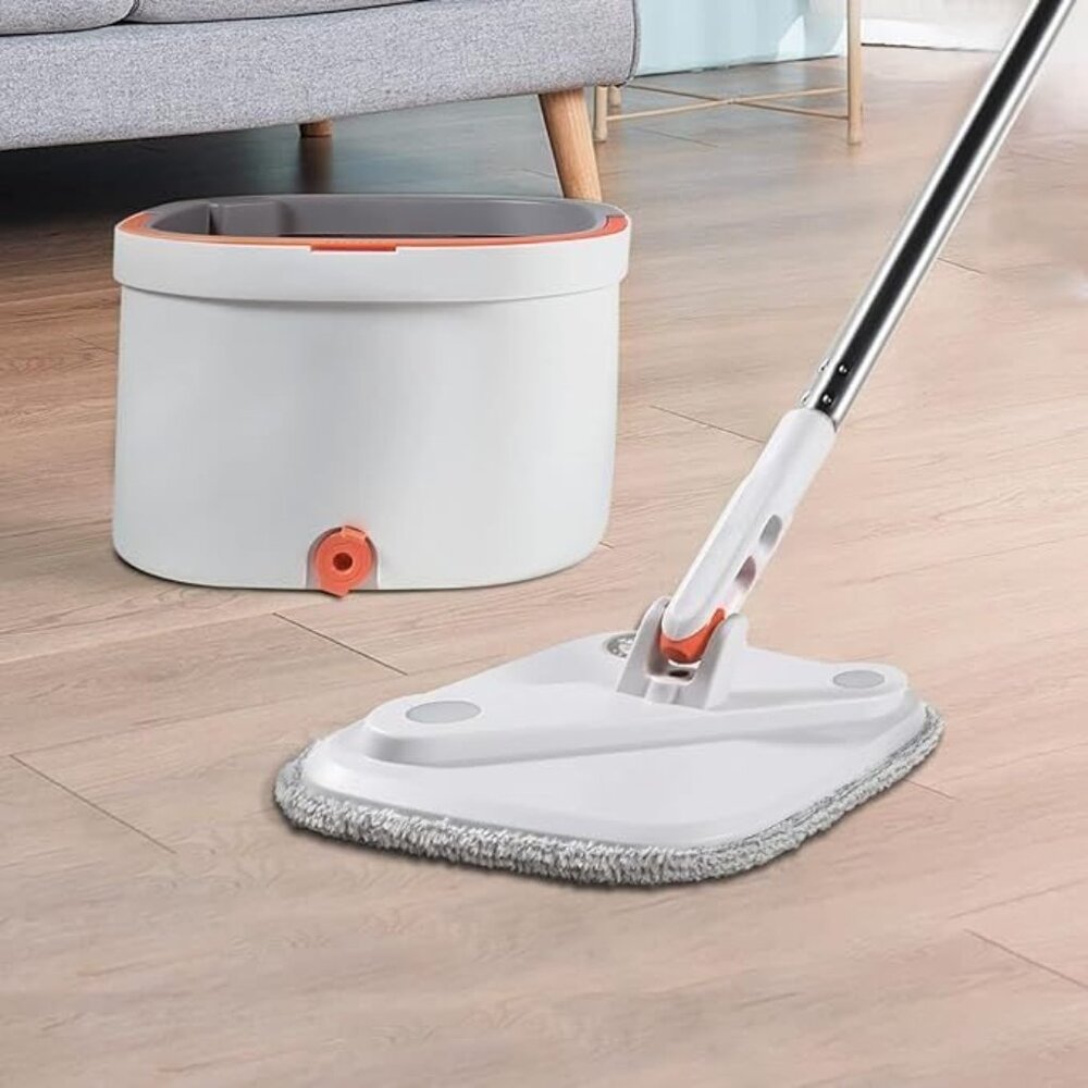Effortless 360° Microfiber Mop with Water-Separation Bucket – No-Handwash Floor - Picture 4 of 5
